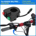 Horn Switch 5pin Waterproof Connector for Kugoo M4/Pro Electric Scooter 3 in 1 Replace Handlebar Headlight Turn Signal Switch. 