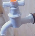 PVC Plastic Water Tap Ivory Garden Basin Faucet Plastic Kitchen Faucet. 