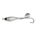 4pcs 5g-30g Silver Metal Fishing Lure Metal Jigging Lure Sea Bass Mackerel Snapper Cast Fishing Bait Sea Fishing Tackle.