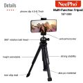 NeePho Np-999 Tripod Multi Function Tripod Handheld Extendable Selfie Stick Tripod Stand fo. 