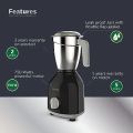 Philips HL7756/00 Colour Black 750Watt Mixer Grinder Copper Motor With 3 Jar. 