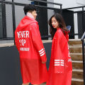 Couple Raincoat Fashion Couple Raincoat EVA Men's and Women's Raincoat Transparent Mountaineering and Fishing Accessories. 