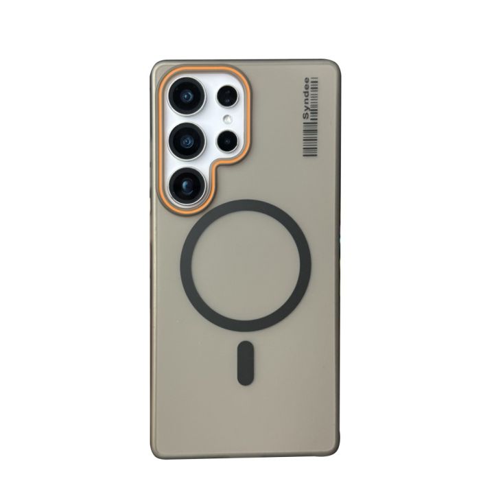 Simple%20Transparent%20Magsafe%20Magnetic%20Phone%20Case%20For%20Samsung%20Galaxy%20S%2025%2024%2023%20Ultra%20Plus%20FE%20A55%2036%2016%20Wireless%20Charge%20Hard%20Cover%20-%20Image%207