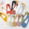 No Show Invisible Socks with Anti-Slip Grip – For Women & Men, Ideal for Loafers & Shoes.
