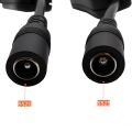 DC 5.5mm X 2.1mm 2.5mm Male To Female Power Cord Extension Cable 3A Cable With On / Off Switch Power Cable 20cm.