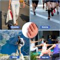 20Pcs silicone toe protector breathable gel toe cap men and women tasteless toe cover small toe anti friction toe tube. 