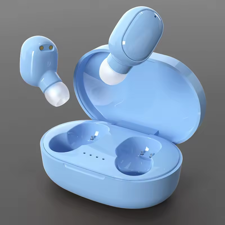A6S Mini Wireless Bluetooth Earbuds – Touch Control Stereo Earphones with Charging Case & HD Sound