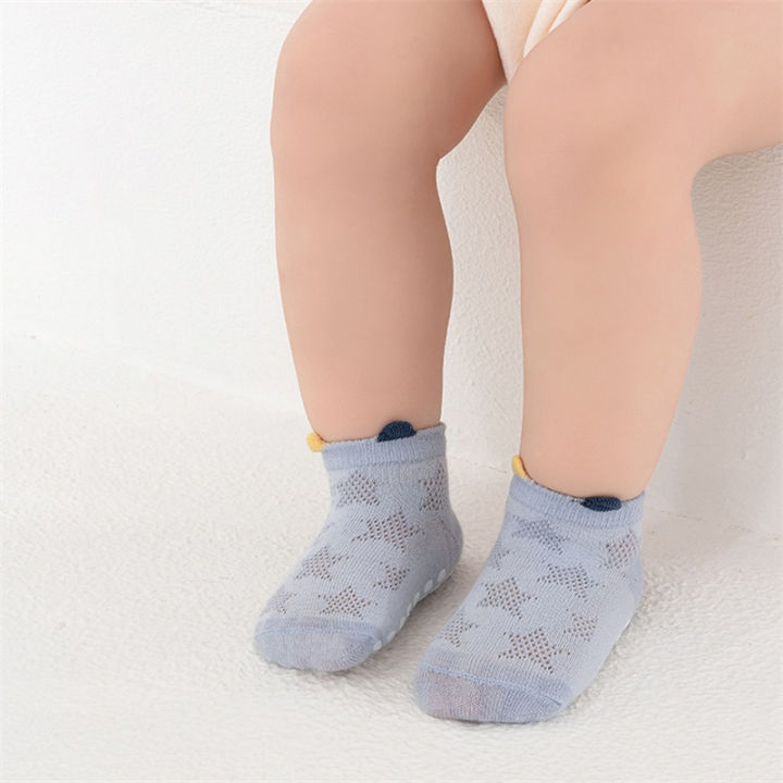 4Pairs/Set%20Cotton%20Breathable%20Children%20Socks%20Spring%20Summer%20Thin%20Baby%20Mesh%20Short%20Sock%20Boys%20Girls%20Cute%20Cartoon%20Non-slip%20Floor%20Socks%20-%20Image%202