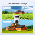 EZVIZ H9C Dual Lens 3MP + 3MP Wireless Outdoor CCTV Security Camera by Hikvision with 2K Resolution, AI Detection, and Color Night Vision. 