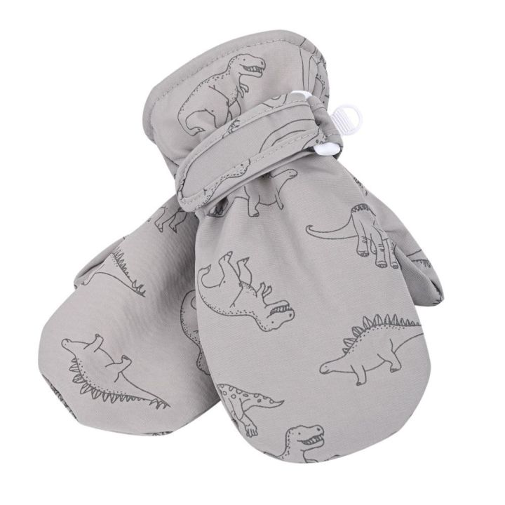 Waterproof%20Windproof%20Skiing%20Snow%20Gloves%20For%20Kids%20Toddler%20Cartoon%20Dinosaur%20Print%20Thickened%20Fleece%20Warm%20Winter%20Baby%20Gloves%20-%20Image%203