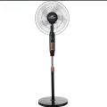 Osaka Power Stand Fan With Timer  Heavy Round Base. 
