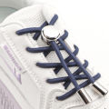 Tieless Elastic Shoe Laces No Tie Shoelaces Round Shoelace Sneakers for Kids and Adult with Strong Lock and Speed Shoestrings. 