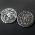 Movie John Wick Can Open Coin Big Size Badge Sofia Blood Oath Marker Keanu Reeves Continental Hotel Adjudicator Cosplay Jewelry. 