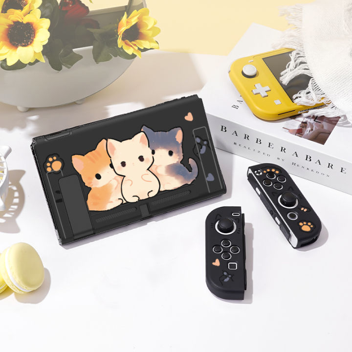 Three%20Little%20Cats%20%20Protective%20Case%20for%20Switch%20Oled,%20Soft%20TPU%20Slim%20Cover%20for%20Nintendo%20Switch%20Console,NS%20Game%20Accessorie%20-%20Image%207