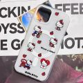 Cute Y2K Sanrio Hello Kitty Magnetic Holder Magsafe Wireless Charge Phone Case for Iphone 16 15 14 13 12 11 Pro Max Hard Cover. 