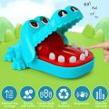 Crocodile Teeth Toys Alligator Family Party Toy Interactive Mini Biting Finger Game Non‑Toxic for Family Games.
