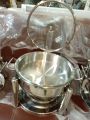 CHAFING DISH WITH GLASS LID. 