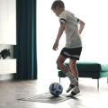 90cm Football Training Mat Durable Non Slip Foldable Kids Adults Dribble Training Mat Football Training Indoor Ourdoor Equipment.