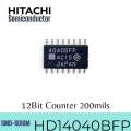 Hd14040bfp 12bit counter 200Mils SMD-SO16M Hitachi (2 pcs/PCs). 