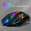 1 PC ITLY M01 Sports LED Luminous Backlit USB Wired Gaming Mouse for Desktop PC Laptop Office Computer Gaming Mouse. 