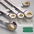 1Pc Double Head Universal Torx Wrench Adjustable Torque 6-27mm Ratchet Spanner for Bicycle Motorcycle Car Repair Tools Hand Tool. 