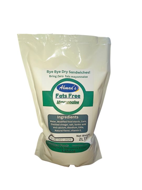 Mayonnaise with zero fat 2liter pouch