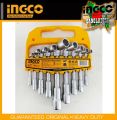 L-ANGLED SOCKET WRENCH SET 9PCS - INGCO LASWT0901. 