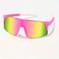 Sports Wrap Around Sunglasses For Women Men Large One Piece Sun Shades For Cycling Fishing Skiing Fashion Sun Glasses UV400. 