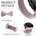 20mm 22mm Nylon Loop Strap for Samsung Watch 7/6/5/4 Classic 5Pro Huawei Watch 5/4/GT6-5 Pro Bracelet Band Amazfit GTS/GTR Belt. 
