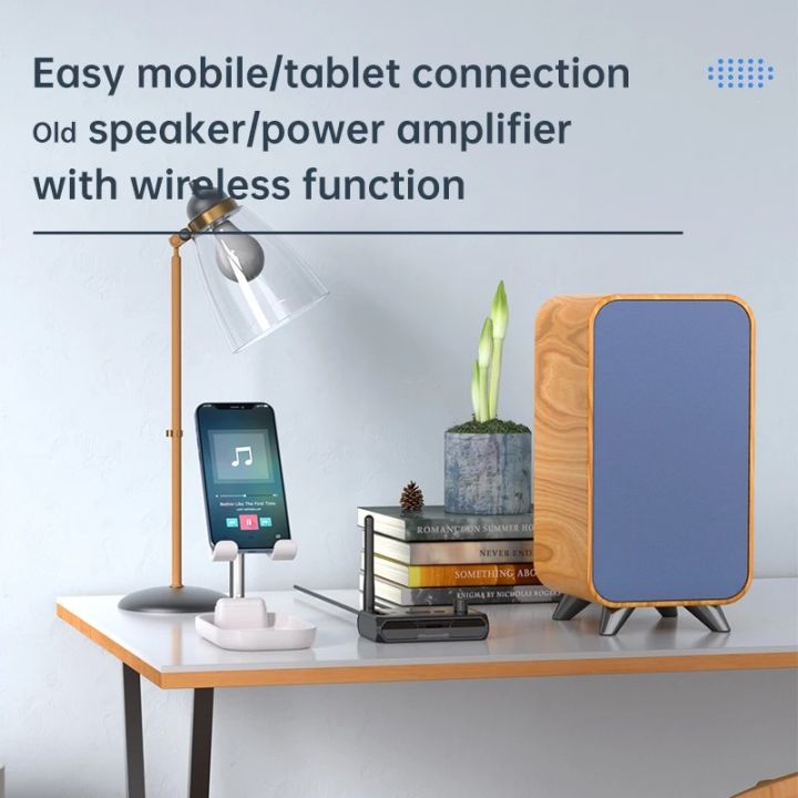 Bluetooth%205.3%20Audio%20Receiver%20Support%20USB%20U-Disk%20Play%20Wireless%20Adapter%20R/L%202%20RCA/3.5MM%20AUX/Optical%20Fiber%20Jack%20For%20Car%20Kit%20Speaker%20-%20Image%205