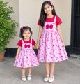 1-12 years Baby Girls Print Dress 1 Piece Colorful Dress For Kids Girls..