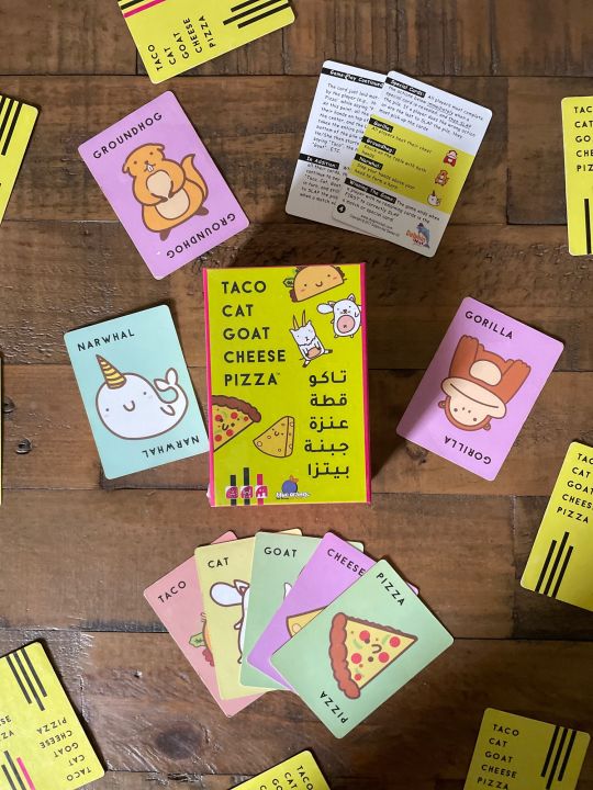 Taco Cat Goat Cheese Pizza - Best Quality Board Game