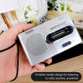 BC-R21 Mini Radio AM FM Battery Operated Portable Radio Best Reception Longest Lasting For Running Walking Home Soundbox. 