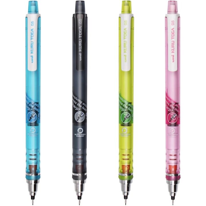 UNI%20Kuru%20Toga%200.5mm%20Mechanical%20Pencil%20Japanese%20Stationery%20M5-450T%20Lead%20Rotation%20Mechanics%20Graphite%20Pencil%20%E2%80%8ERetractable%20-%20Image%203
