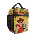1pc Woody lunch bag, suitable for casual daily application, commuter lunch bag, . 