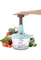 Manual Hand Chopper (1500 ml) used to chop Vegetables. 