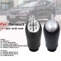 5 Speed Gear Stick Shift Knob for Renault CLIO MK3 3 III MEGANE MK2 SCENIC MK2 Car Shifter Lever Handle Replacement Accessories. 