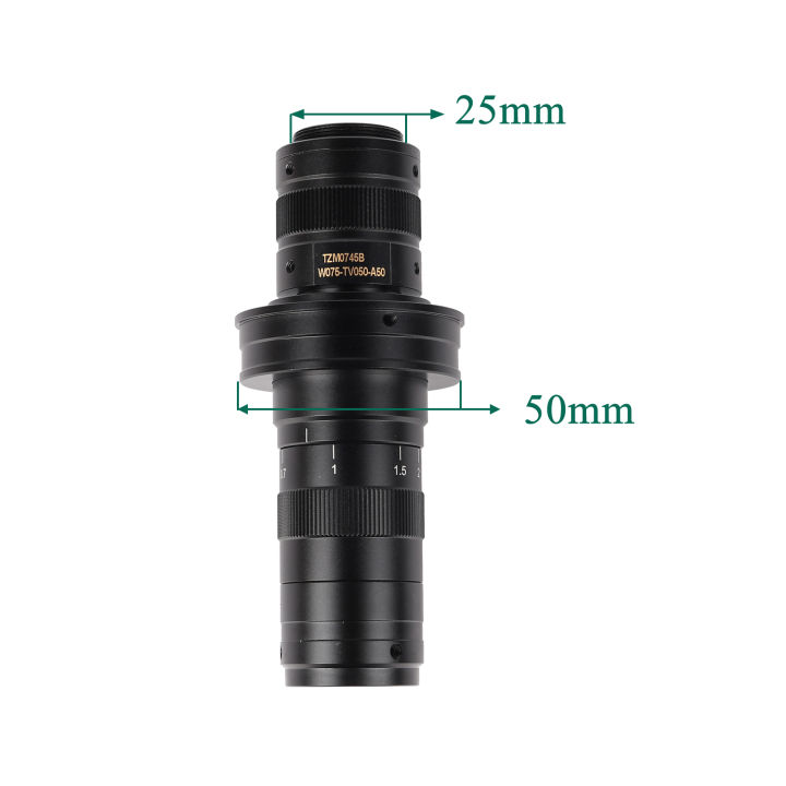 New%200.7X~4.5X%20Magnification%20130X%20180X%20150X%20Adjustable%20Zoom%20C%20Mount%20Lens%2025mm%20For%20HDMI%20VGA%20USB%20Industry%20Video%20Microscope%20Camera%20-%20Image%208