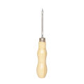 1PC/8PCS Awl Pricker Hole Maker Tool Punch Sewing Stitching Leather Craft Wooden Handle. 