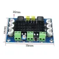 TPA3116DA DC 12V 26V 100W Mono Channel Digital Power FBHDZVV Audio Amplifier Board Large Capacity Board Power AMP Module XH-M542. 