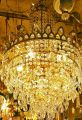 New 6 Light Crystal Fanoos 32inch Length 24 inch width for Ceiling Light. 