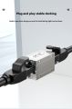 RJ45 Coupler Ethernet Extender 10Gbps, Cat7 Ethernet Coupler Female to Female Connector for Cat7/ Cat6/ Cat5e Cable.