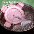 170ml Fashion Glass Food Storage Box Frozen Baby Food Glass Cup Simple Microwave Safe Baby Food Storage Jar for Little Ones. 