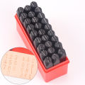 QJH Number Stamp (0-9) Letter Stamp Set (A-Z) Punch Perfect for Imprinting Metal Stamping Kit, Plastic, Wood, Leather 2-12.5MM. 