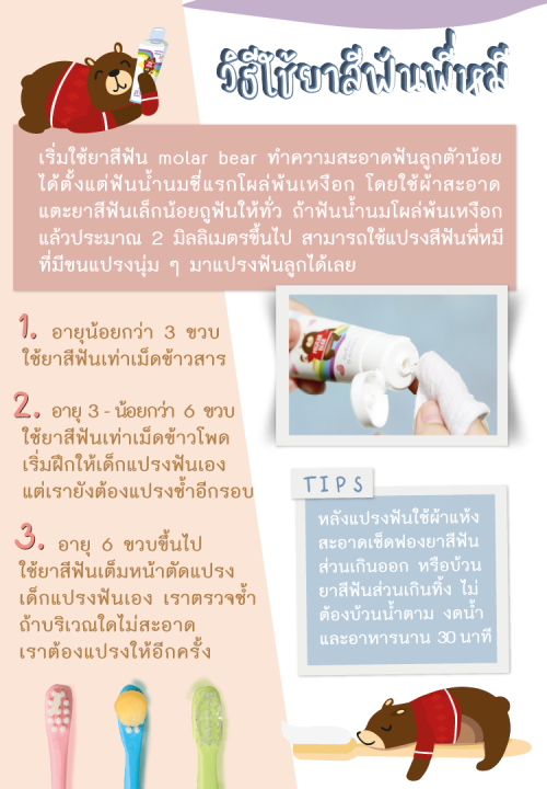 Children's%20Toothpaste,%20Swallowable,%20Molar%20Bear,%20Fluoride%201000%20Ppm,%20Can%20Be%20Used%20from%20the%20First%20Tooth,%20No%20Bubbles,%20Coconut%20Scent,%20Fruit%20Scent.%20-%20Image%207