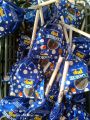 Original Gibs Gold Cookie Pop Oreo Pop Flavoured Lollipops Child Special (Pack Of 50 Pieces). 