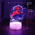 Anime Figures 3D Lamp Tanjirou Nezuko Zenitsu Led Night Light Remote Control Smart Touch Lamp Room Decor Birthday Christmas Gift. 