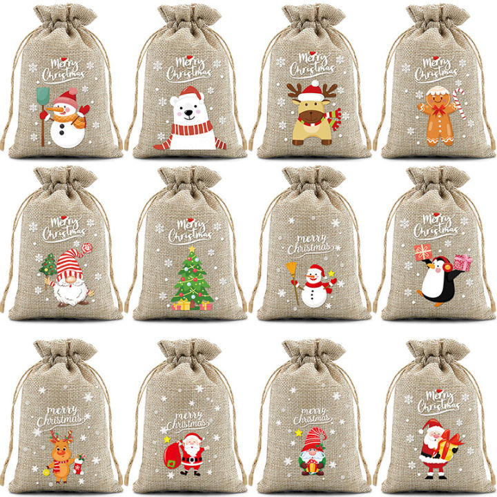 2025%20Christmas%20Burlap%20Drawstring%20Candy%20Bag%20Santa%20Gift%20Bag%20Christmas%20Decoration%20for%20Present%20Bag%20Halloween%20Christmas%20New%20Year%20-%20Image%206
