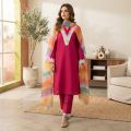 Linen 2 Piece Kurti Kameez Dress for Women and Girls Trendy Stylish Comfortable Daily Wear Fabric. 