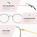 KINGSEVEN Round Blue Light Blocking Glasses Men Women Alloy Thin Frame Classical Retro Computer Anti Blue Ray Reading Eyeglasses. 